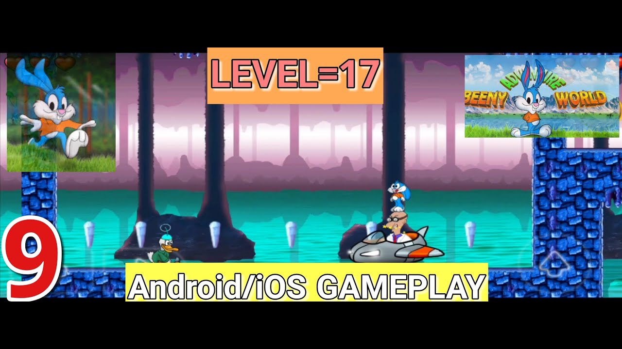 Beeny Rabbit Adventure World gameplay। (Android/IOS) । (LEVEL=17 ...