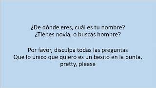 Por Favor --Lyrics