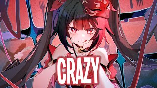 Nightcore - Crazy (Lyrics) (BEAUZ & JVNA)