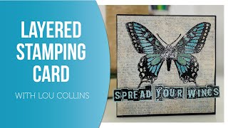 Layered Stamping Butterfly Card Tutorial