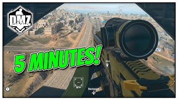 Modern Warfare 2 DMZ Zone Solo Chemist M13-B Blueprint In 5 Minutes (REAL)