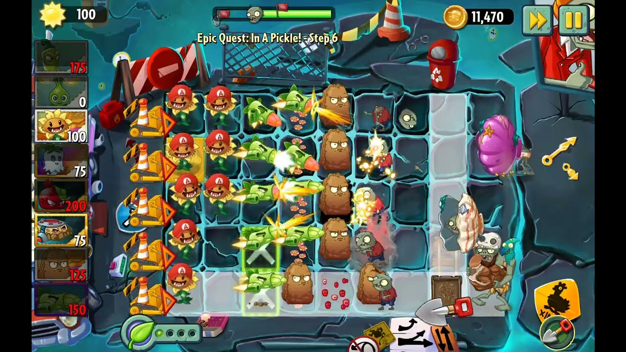 Plants vs. Zombies 2 Reflourished: New Epic Mission - New Green