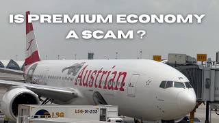 Testing out PREMIUM economy with Austrian Airlines 🇦🇹