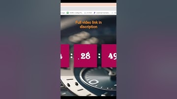 How To Create Digital Clock Using Html  Css and Javascript | Create Dynamic Watch In javascript