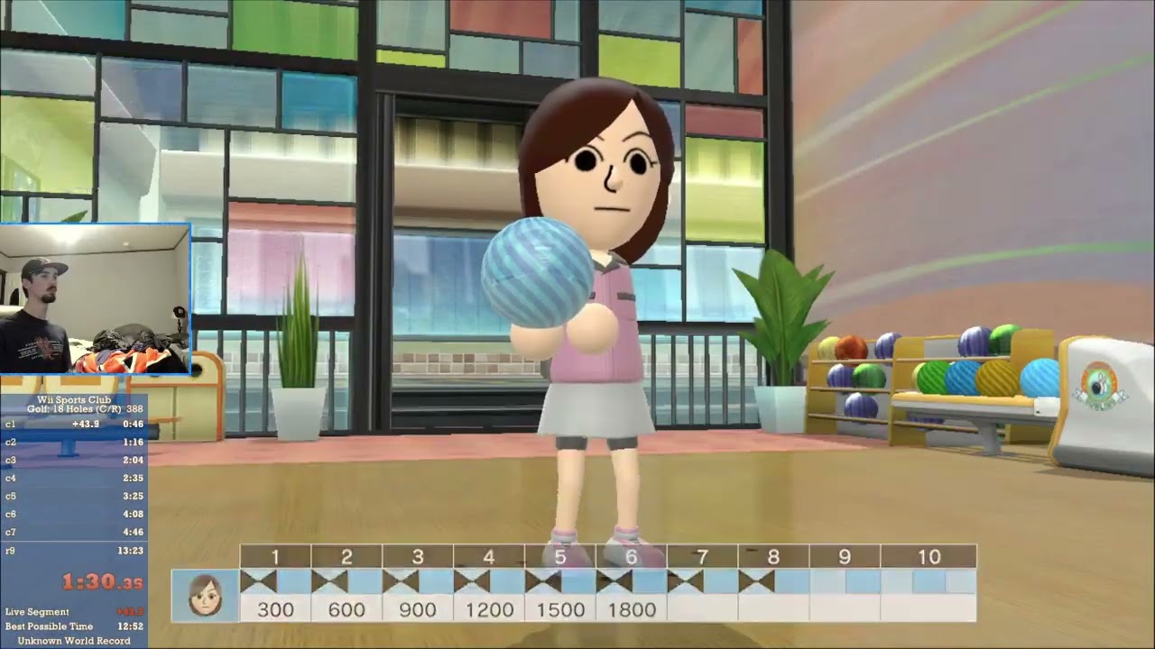 (WR) Wii Sports Club Bowling 5 Stamps 2:29