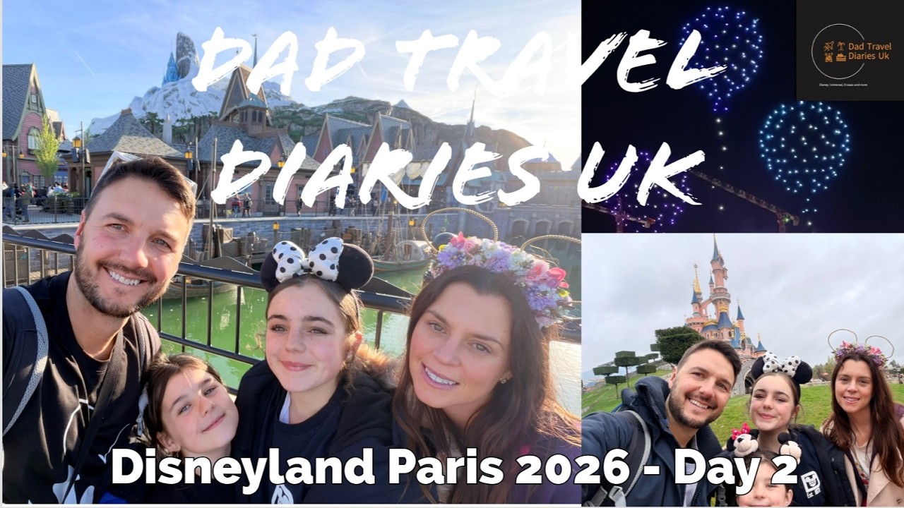 Our first visit to World of Frozen Disneyland Paris - Day 1