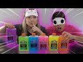 DESAFIO NÃO ESCOLHA A COLA NEON ERRADA TROLLAGEM!! GALÃO ELMERS Slime Challenge