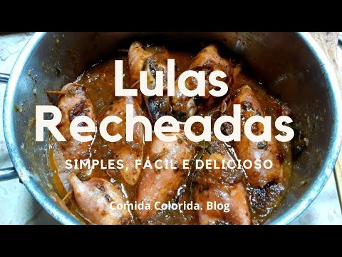 Vídeo: Como Cozinhar Carcaças De Lula Recheadas Com Arroz E Cogumelos