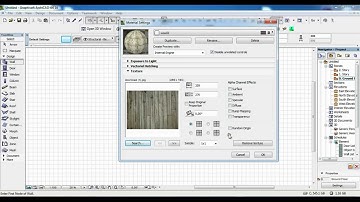Add texture in ArchiCAD 16