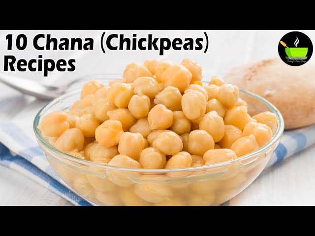 10 Best Chana Recipes | 10 Best Chickpea Recipes | Chole Recipes | Kala Chana Recipes | Chana Recipe | She Cooks