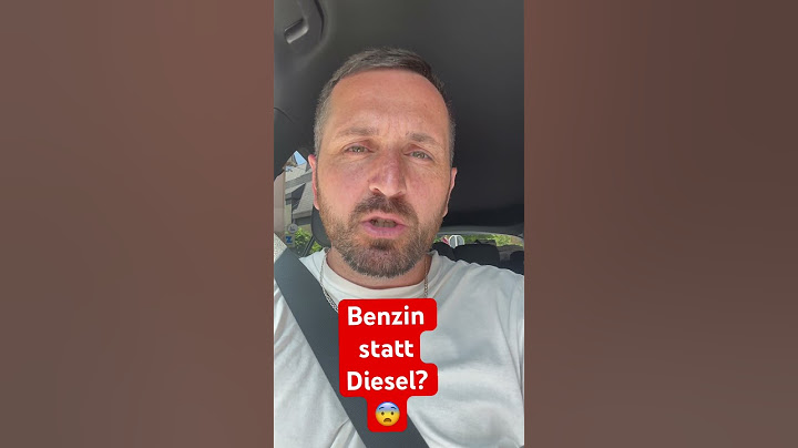 Benzin statt Diesel getankt😨 ist das schlimm?