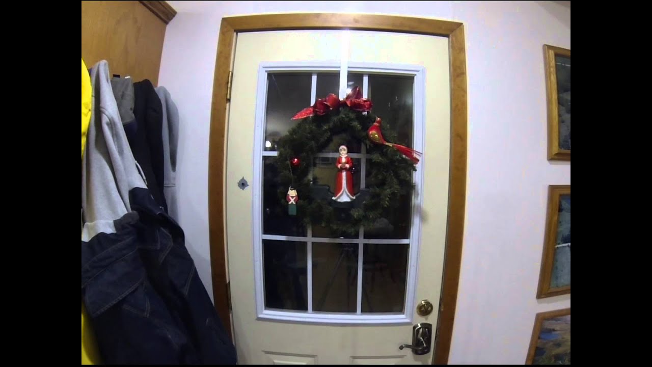 Mr Christmas Singing Wreath YouTube