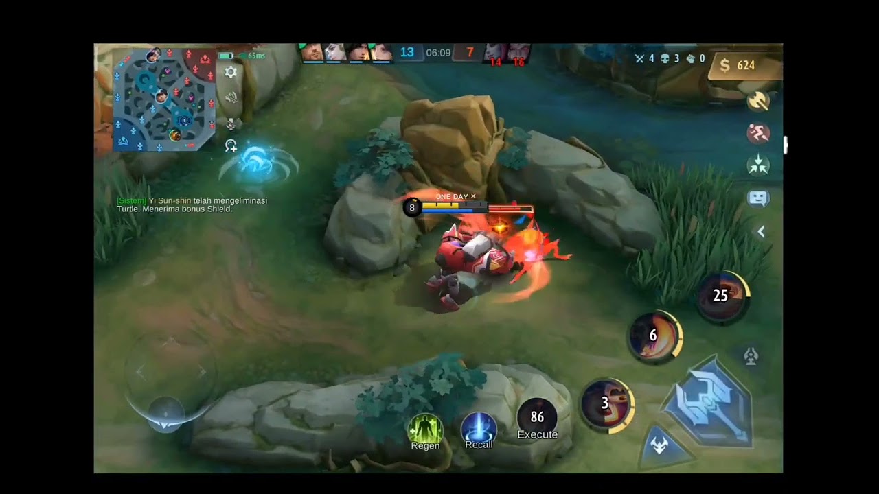 JAWHEAD EXP KETEMU SATU LINE DEGAN DYRROTH /GAMEPLAY TOP GLOBAL 1 JAWHEAD SEASON26