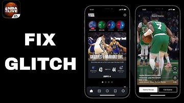 How To Fix And Solve Glitch On NBA Live App | Final Solution