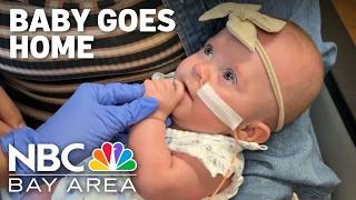‘Magic baby': Smallest surviving baby born at a Walnut Creek hospital goes home