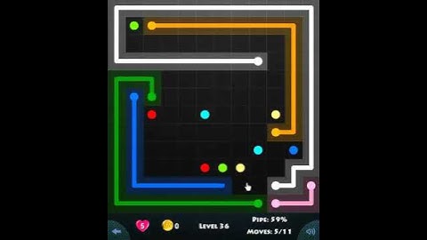flow game facebook - 12 x 12 mania level 36 Connect the dots