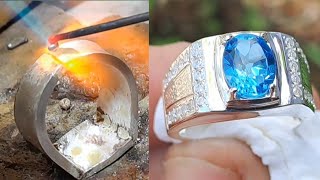 how to make rings for men, silver ring for men