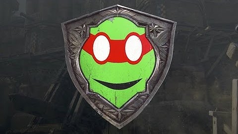 For Honor: TMNT / Teenage Mutant Ninja Turtle Emblem Tutorial 1