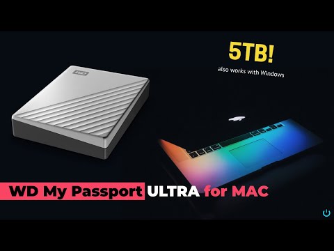 WD My Passport ULTRA for Mac - MASSIVE External Hard Drive for Mac 🔥