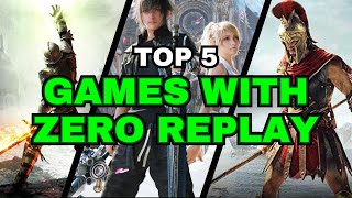 Top 5 Video Games You Only Play Once