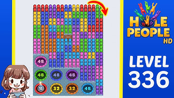 Hole People Level 336 Solution Walkthrough
