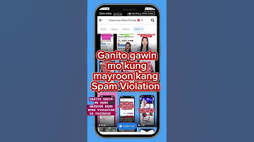 PAANO TANGGALIN ANG SPAM VIOLATION SA FACEBOOK? #adsonreels #facebookspam