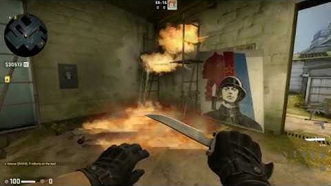 Mid window molly (New Cache) CS:GO