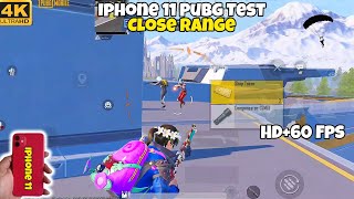 Iphone 11 Pubg Test Close Range 🔥 Iphone 11 Pubg Test With Screen Recorder HD+60 Fps