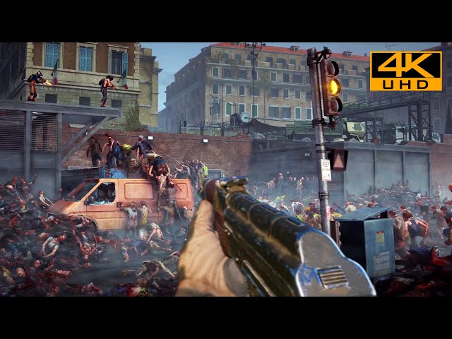 Phoenix Has Fallen  Immersive Realistic Gameplay [4K UHD 60FPS] World War Z  Aftermath 