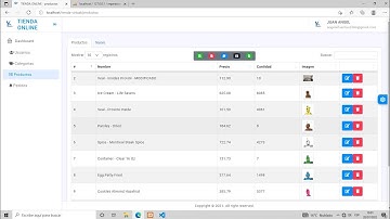 36 Tienda virtual con PHP y MySQL - Listar y registrar productos