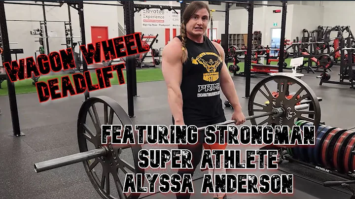 Wagon Wheel Deadlift ft. Super Strongman Athlete A...