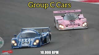 Group C Cars | Porsche 962 C, Jaguar XJR-14, Nissan R91CP | Pure Sound, Flames | Mugello Classic