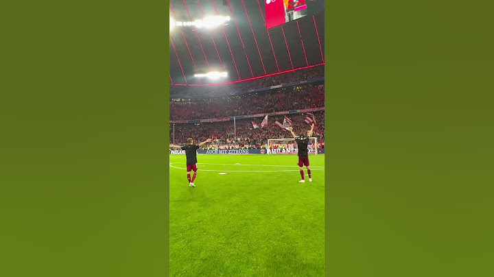 Kimmich & Goretzka singen "Forever Number One" mit den Fans! 🏆  #MiaSanMeister