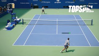 Top Spin 2K25 - Carlos Alcaraz Vs Matteo Berrettini I US Open I Legend Difficulty (PS5)