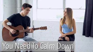 You Need To Calm Down by Taylor Swift | cover by Kyson Facer & Jada Facer