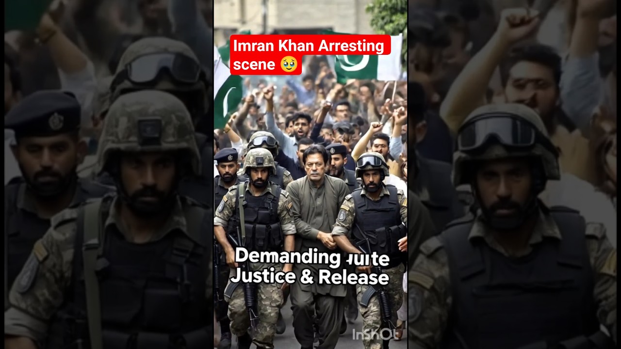 Imran Khan Arrest Scene😢😢 — Public Protest & Emotional Reactions💫💫🔥 