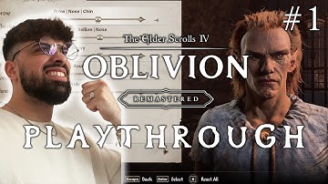 Playing Elder Scrolls Oblivion REMASTERED: This looks AMAZING #1