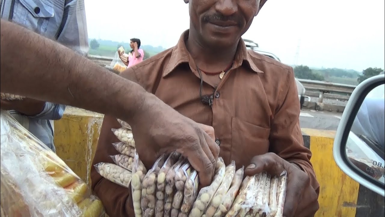 Buying Famous Bharuch Salted Peanuts (Khari Sing) + Inside Jalaram Indian Peanut Factory in Bardoli.