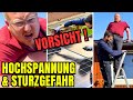 Balkonkraftwerk (Wechselrichter, Solarmodule, Kabel) - Montage auf Dach