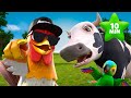 DANCE And SING In The Farm 🎵 Kids Songs &amp; Nursery Rhymes