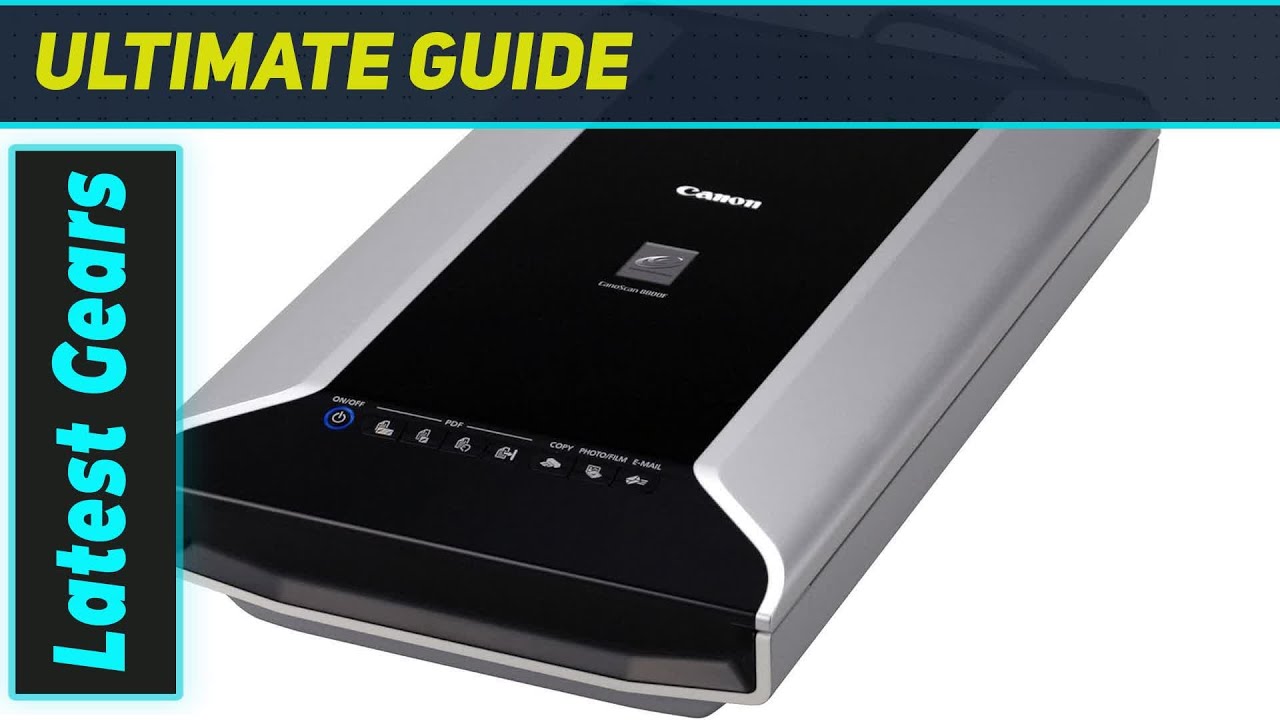 Canon CanoScan 8800F: The Ultimate Scanner for Film & Photos! - YouTube