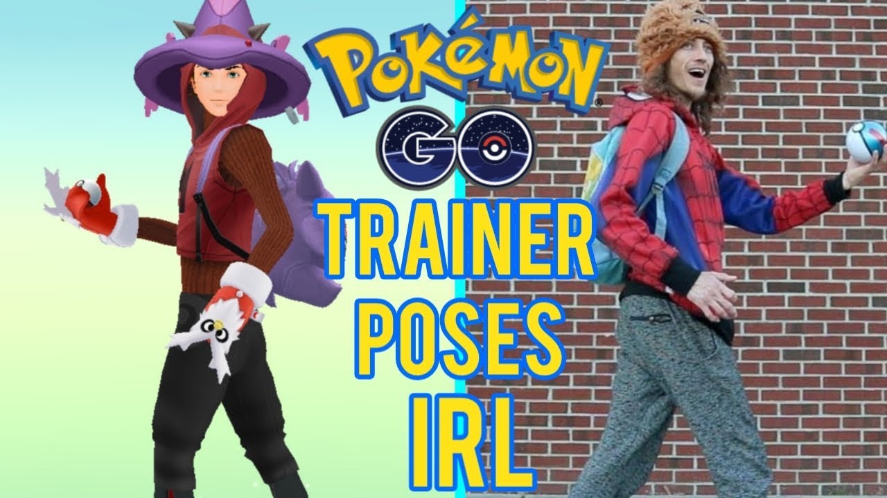Pokemon Go Trainer Poses In Real Life Youtube - pokemon go in roblox roblox pokemon trainer tips