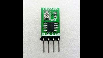LD06AJSA DC 3-6V 0.03-1.5A Adjustable LED Driver PWM Controller DC-DC Constant Current Converter
