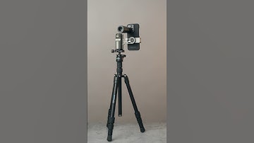 The ultimate iPhone photography setup 🔥Ft. Creator Grip, Telephoto 6x for iPhone & Tripod #shorts