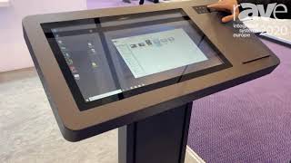ISE 2020: PKLNS Intros PK-220SP Integrated Wireless Digital Touch Podium