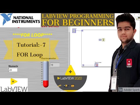 LabVIEW | Labview Tutorial 7: FOR LOOP| LabVIEW Programming - YouTube