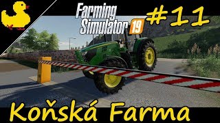 Seno sláma nová brána - Farming Simulator 19 CZ #11