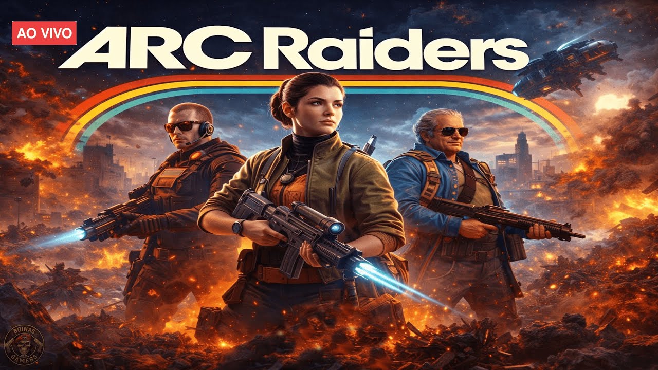 BORA JOGAR E FALAR SOBRE ARC RAIDERS AO VIVO! FELIZ NATAL 🎄