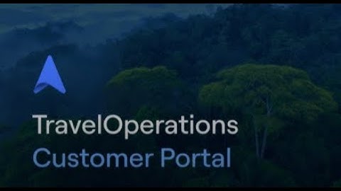 TravelOperations new Customer Portal Launch Guide