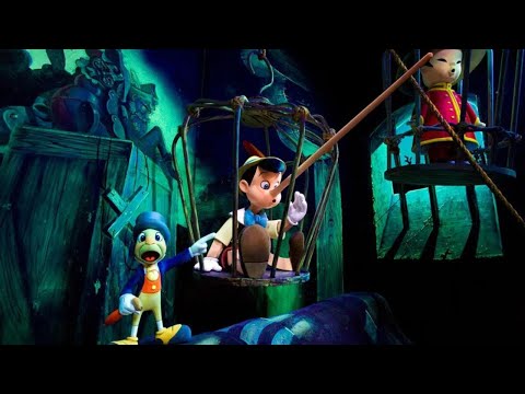 [2022] Pinocchio's Daring Journey - Low Light - 4K 60FPS POV | Disneyland Park, California
